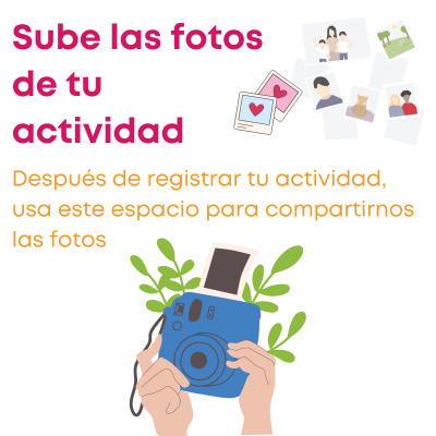 Haz clic para enviar tus fotos
